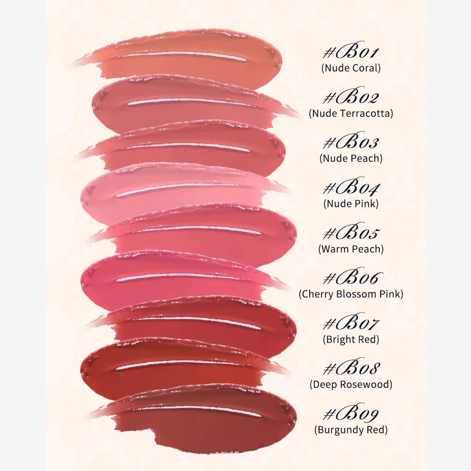 Flower Knows Swan Ballet Shine Lipstick – Hydrating Jelly Lip Gloss in Ballet Dream Red