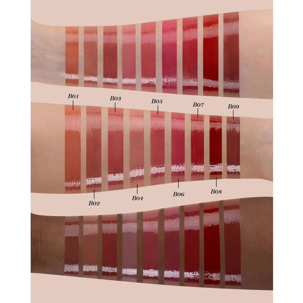 Flower Knows Swan Ballet Shine Lipstick – Hydrating Jelly Lip Gloss in Ballet Dream Red