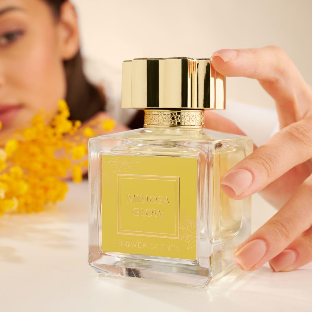 Flower Scents Mimosa Glow Eau de Parfum Spray – Floral Citrusy Fragrance