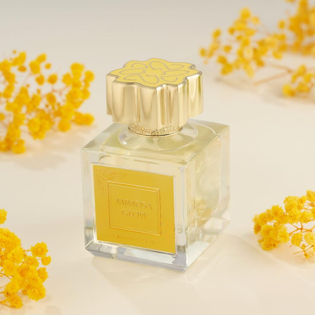 Flower Scents Mimosa Glow Eau de Parfum Spray – Floral Citrusy Fragrance