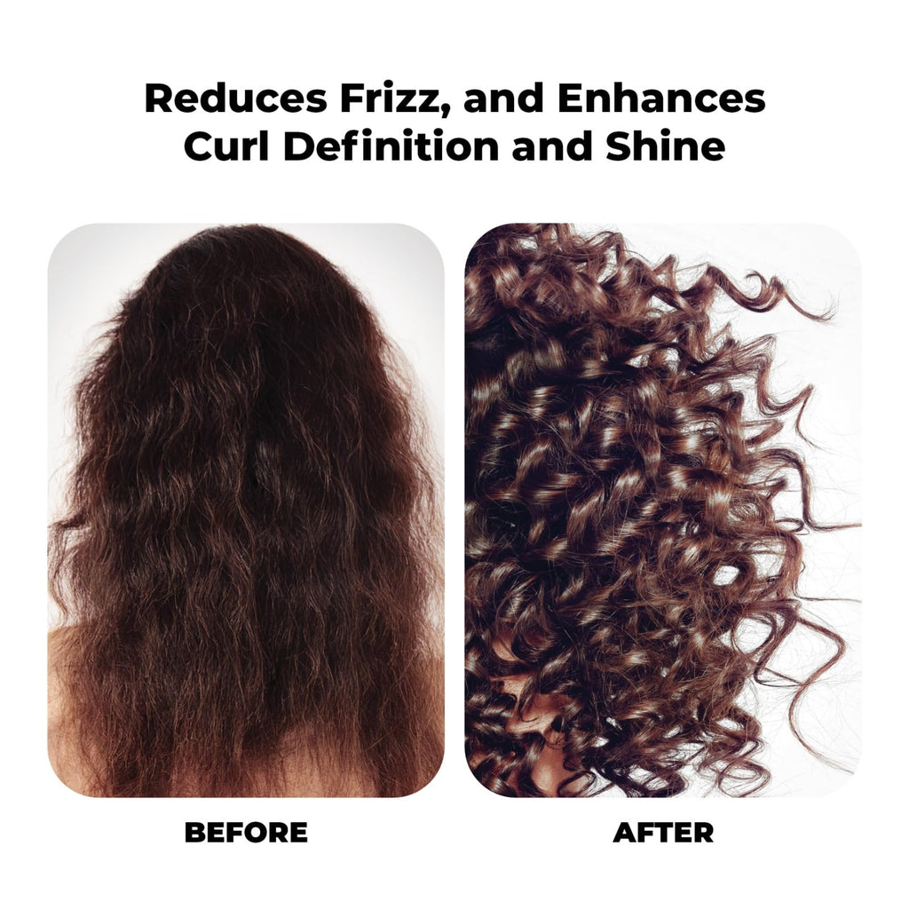 FLUX UP Curly Hair Shampoo – Hydrating, Sulfate-Free Frizz Control for Defined Curls – 17 fl oz