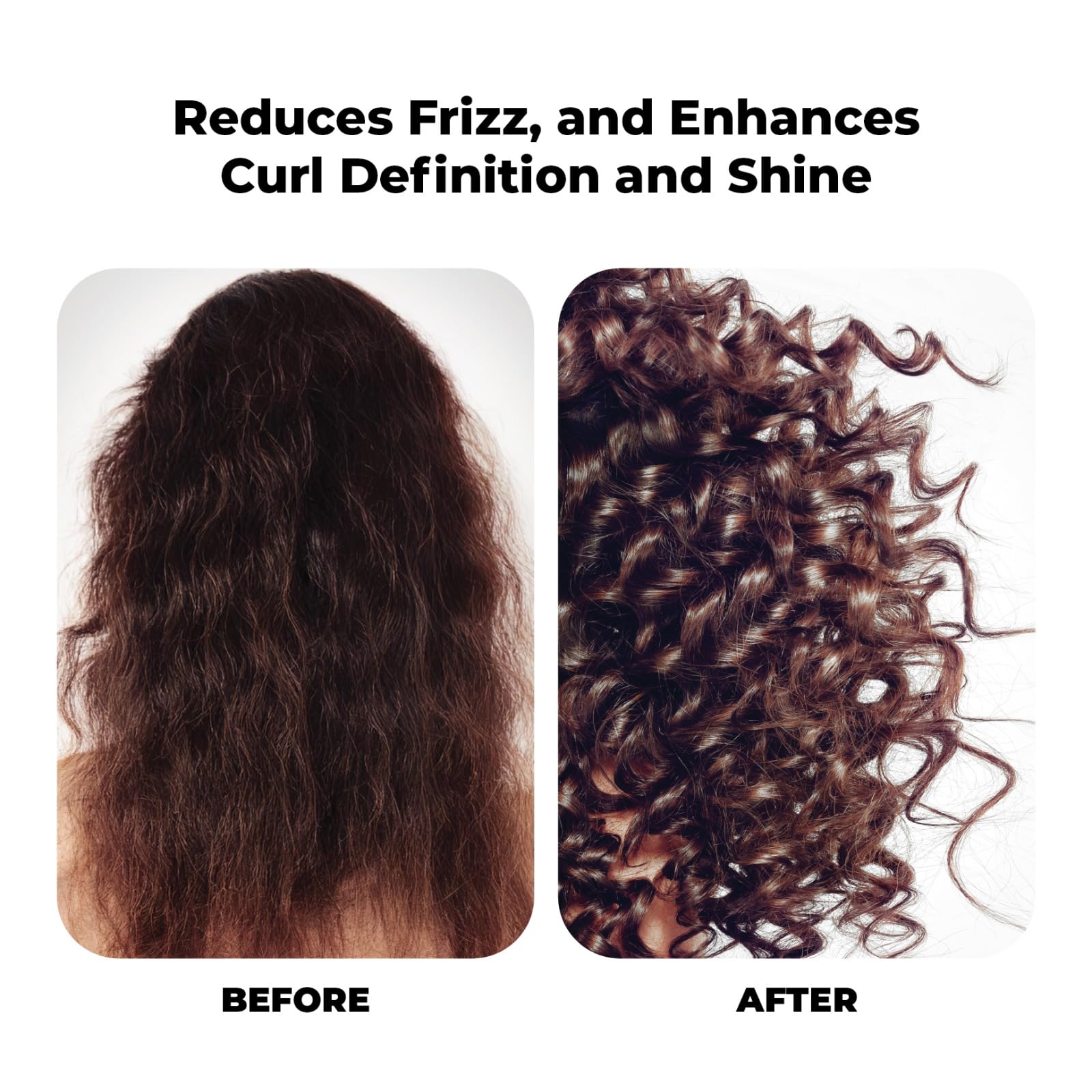 Flux Up Curly Hair Shampoo & Conditioner Set – Hydrating, Sulfate-Free Curl Care