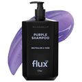 Flux Up Purple Shampoo for Blonde & Silver Hair | Sulfate-Free Brass Neutralizer