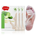 FLYLEAF Foot Peeling Mask – Natural Exfoliating Foot Mask for Hydrating Heel Care (3 Pack)