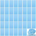 Foaincore 600-Piece Compressed Facial Sponge – Round Blue Sponges for Cleansing & Makeup Removal
