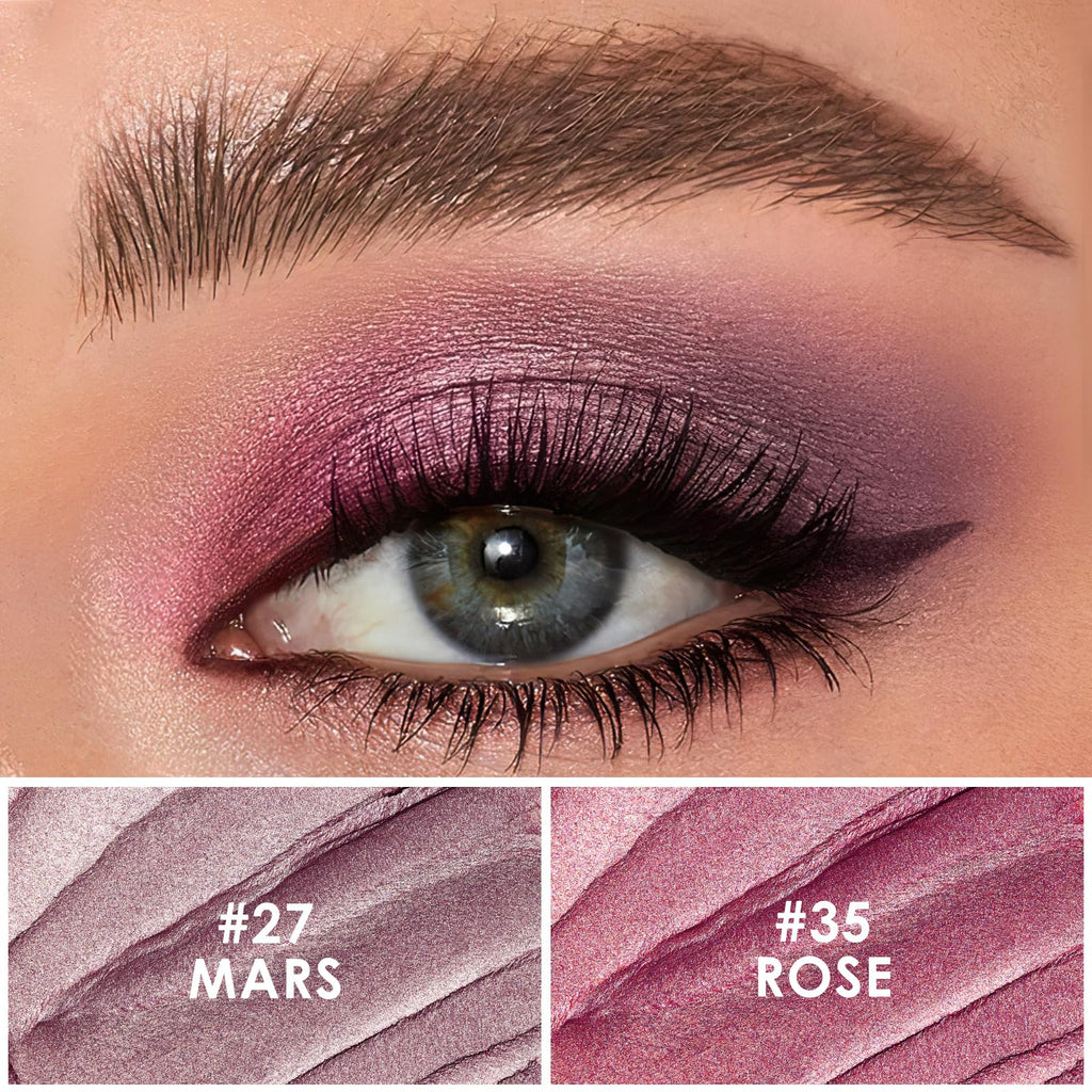 FOCALLURE 2PCS Cream Eyeshadow Stick Sets — Matte & Shimmer