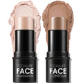 FOCALLURE 2-Pcs Mineral Cream Contour Kit – Moisturizing Highlighter & Bronzer Pens