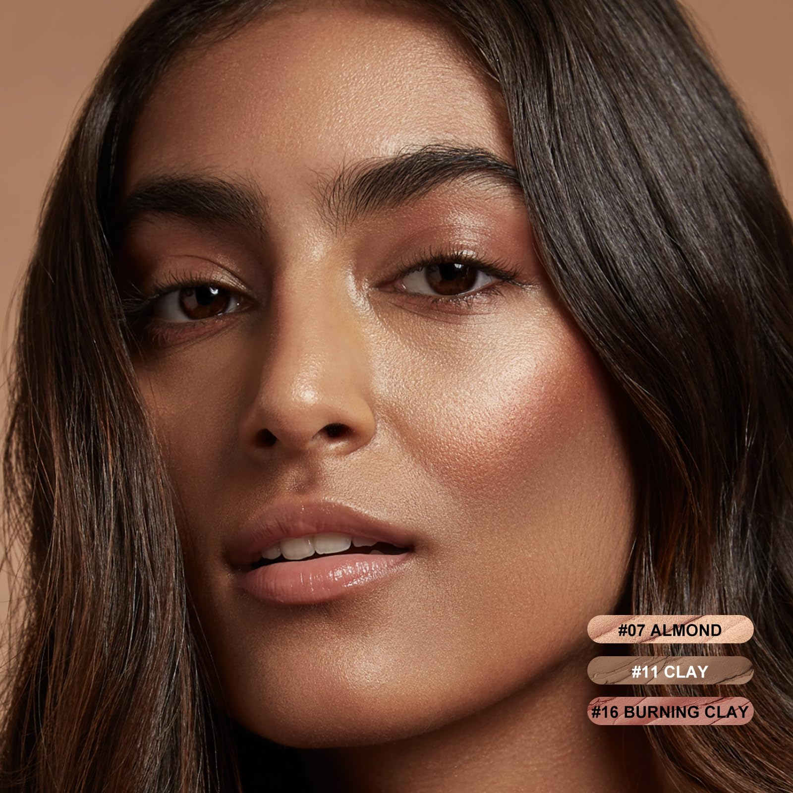 FOCALLURE 3 Pcs Cream Contour Sticks: Highlighter, Bronzer & Blush Kit