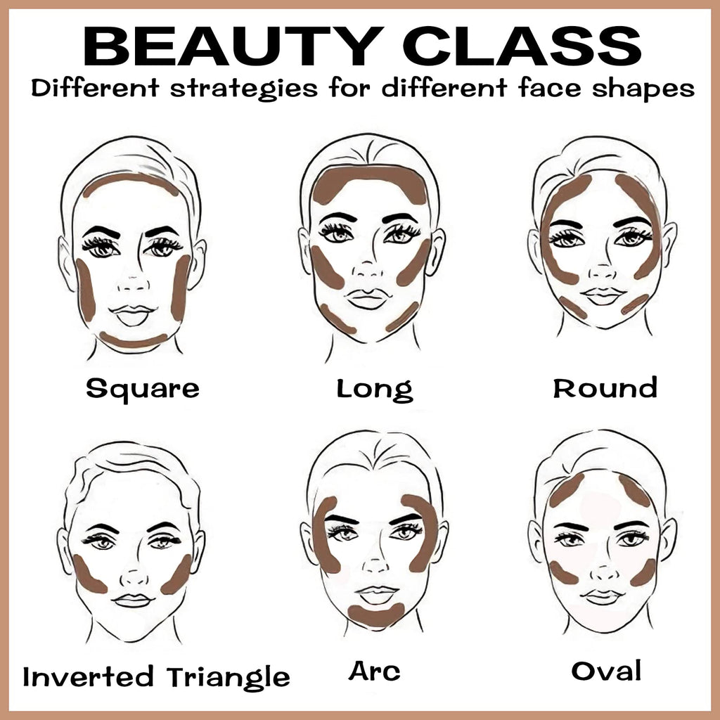 FOCALLURE Cream Contour Stick – Matte Bronzer for Professional Face Shaping, Mocha