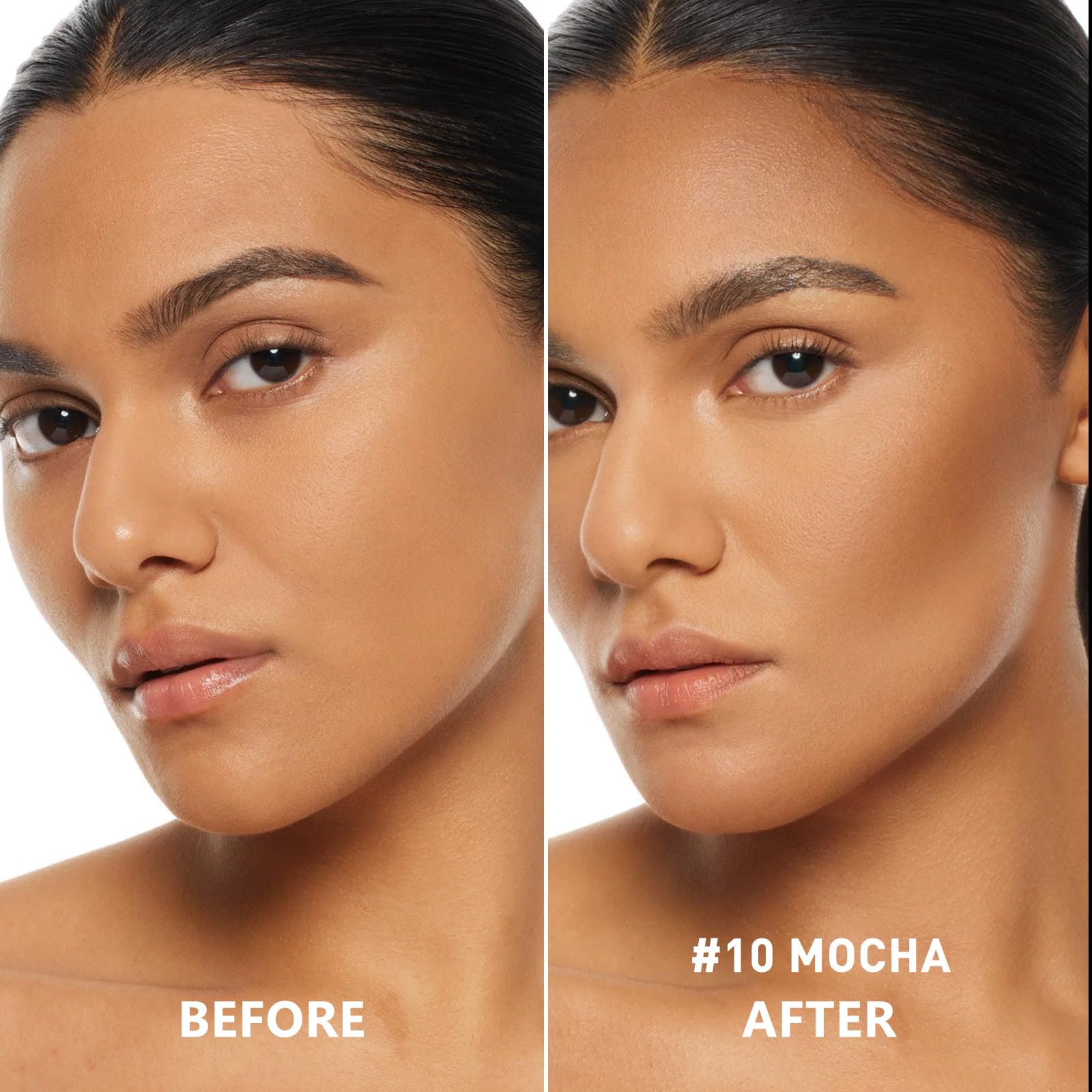 FOCALLURE Cream Contour Stick – Matte Bronzer for Professional Face Shaping, Mocha