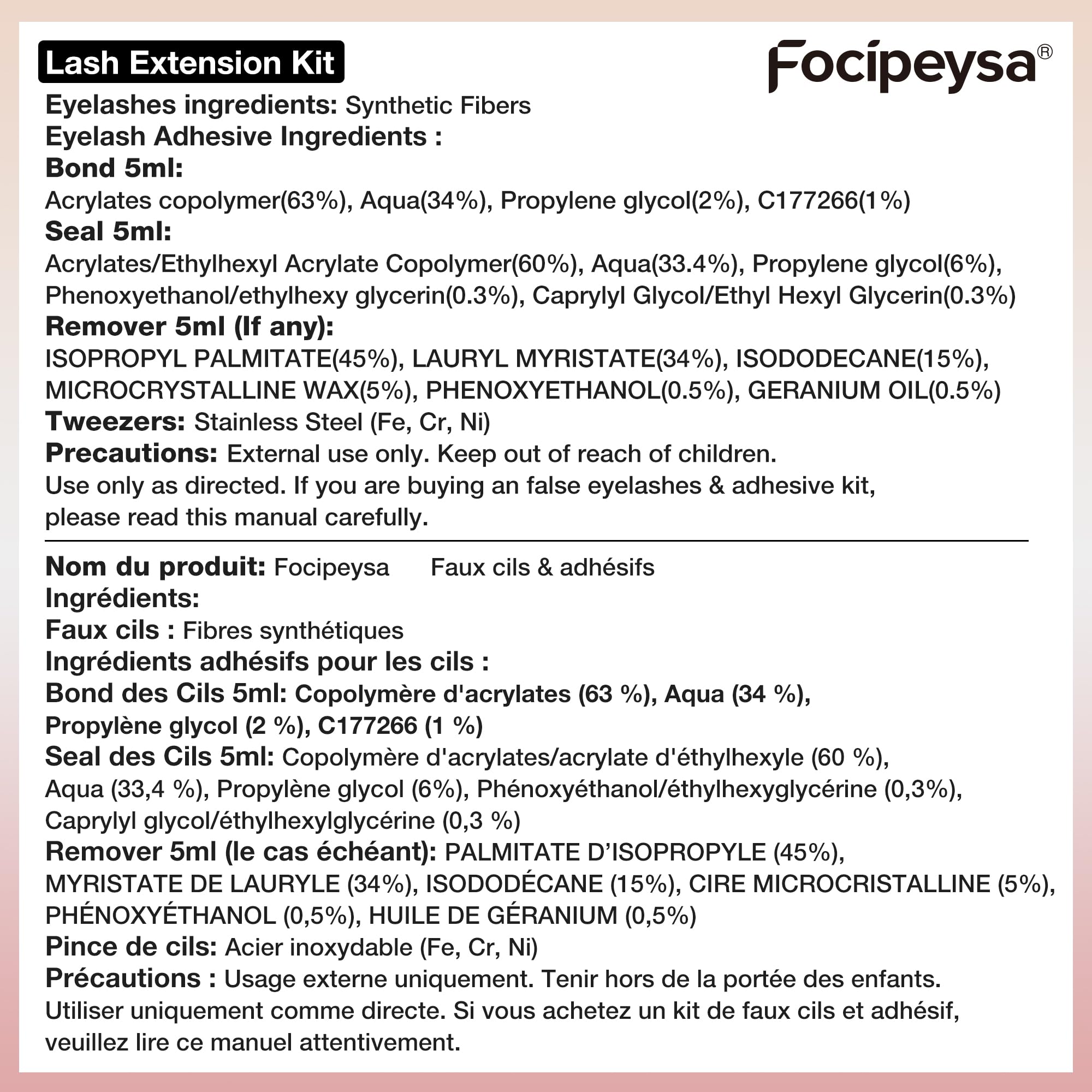 Focipeysa Wispy Lash Clusters 360pcs – DIY Eyelash Extensions 9–16mm 30D-50D