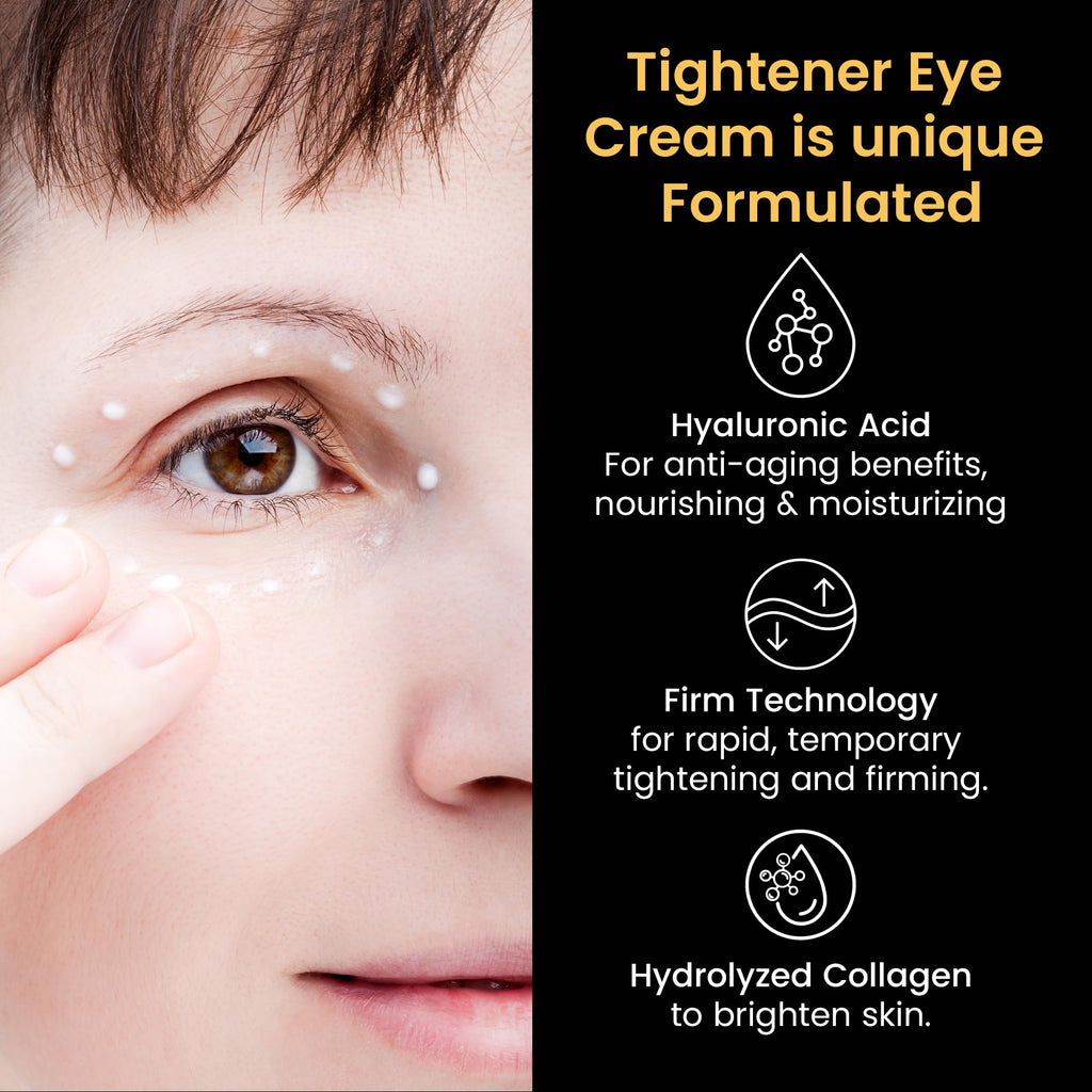 Foffreo Temporary Instant Eye Tightener Cream – Quick Under-Eye Bags, Dark Circles & Fine Lines