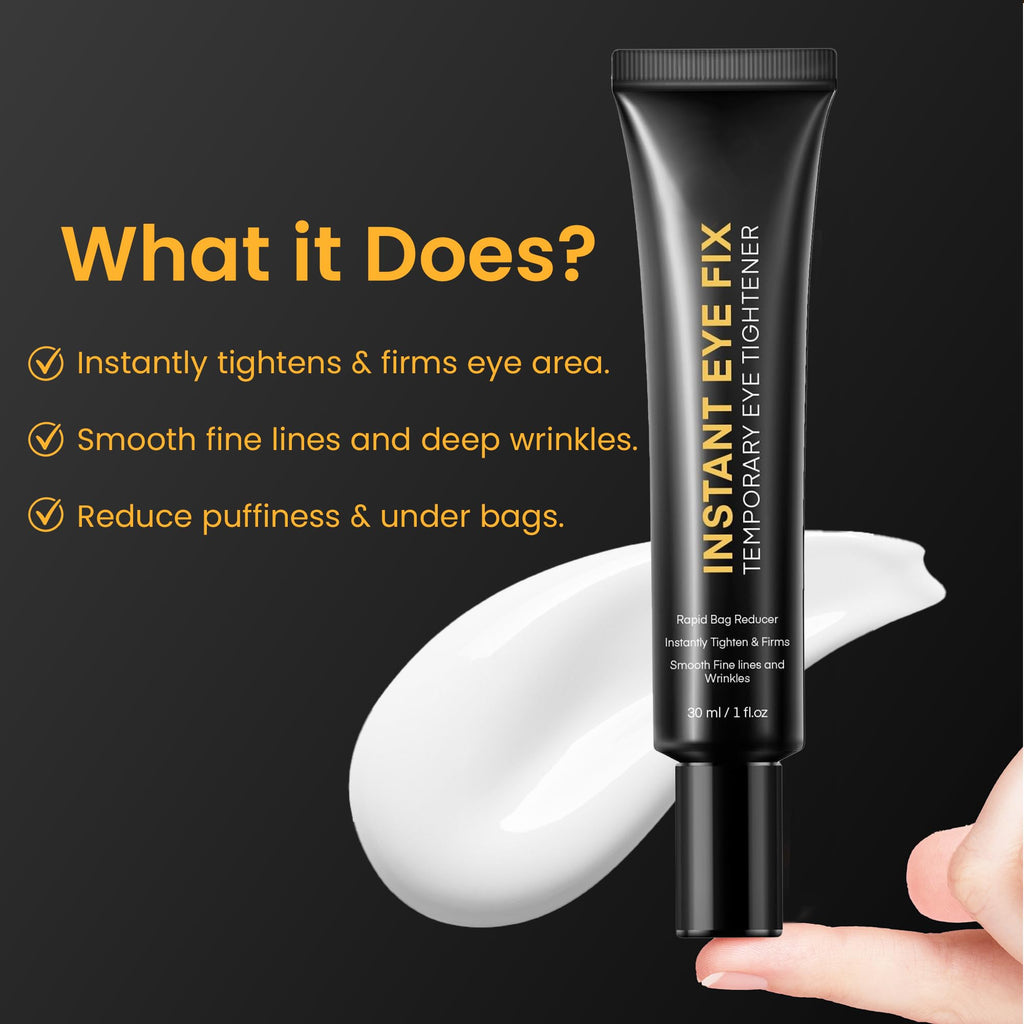 Foffreo Temporary Instant Eye Tightener Cream – Quick Under-Eye Bags, Dark Circles & Fine Lines