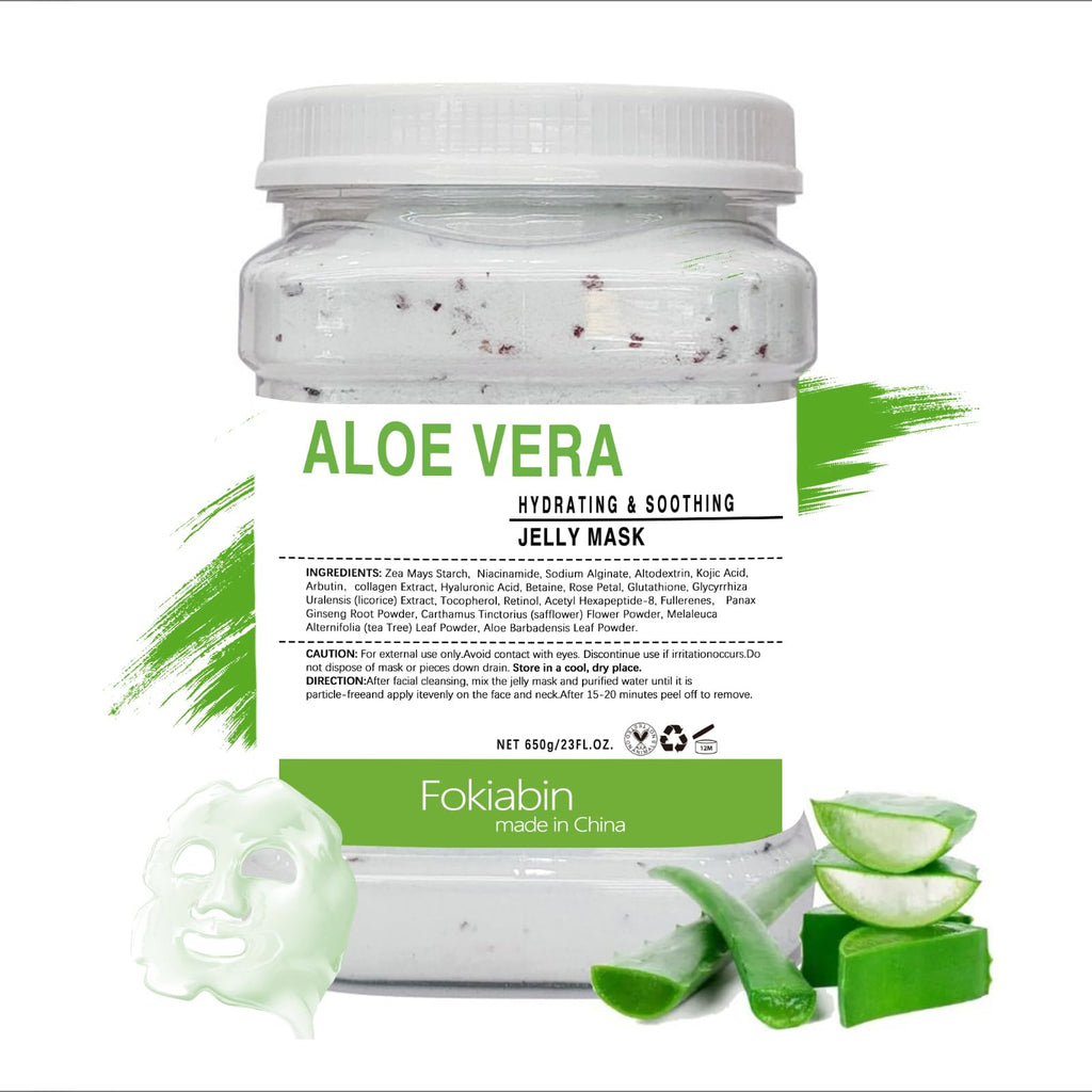 Fokiabin Jelly Mask – Hydrating Peel-Off Gel for Deep Skin Hydration