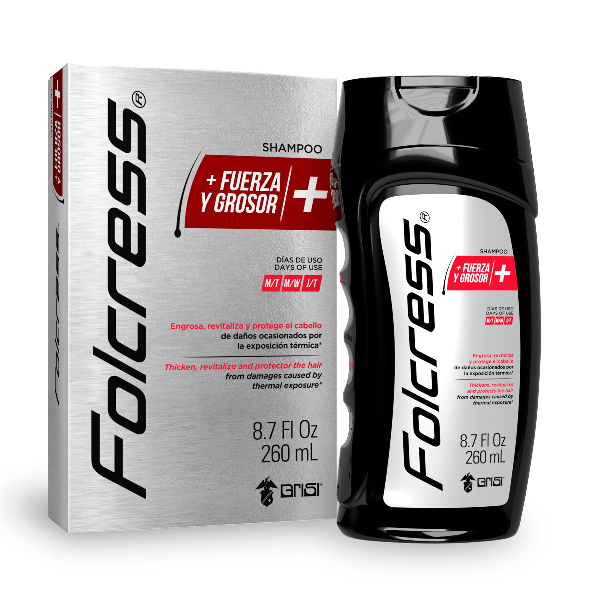 Folcress Shampoo - Gentle Daily Cleansing for Healthy-Looking Hair
