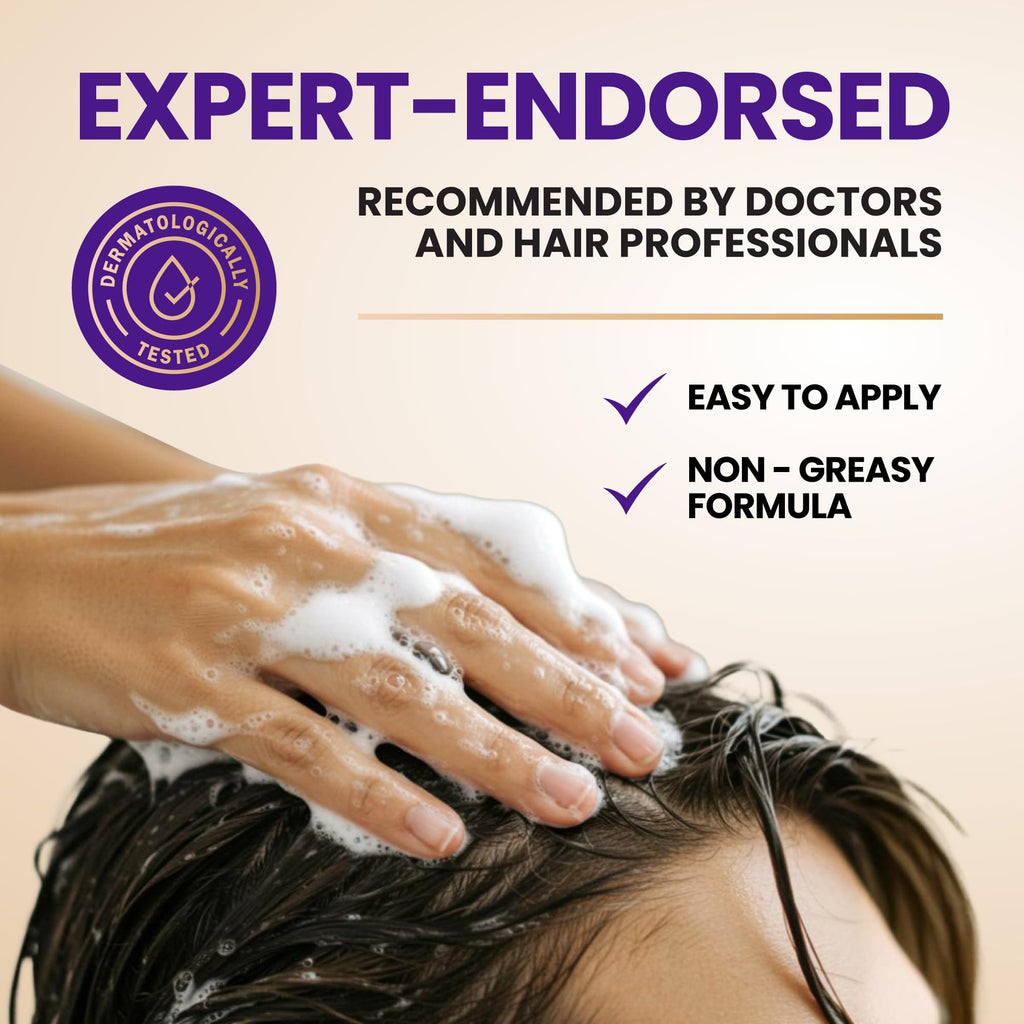 FOLICARE Thickening Hair Growth Shampoo – Biotin, Keratin & Rosemary (Sulfate Free)