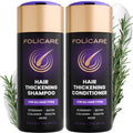 FOLICARE Thickening Hair Growth Shampoo & Conditioner Set | Biotin, Keratin, Collagen