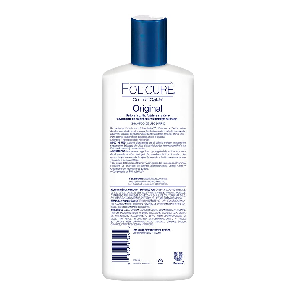 Folicure Shampoo, 12 Ounce – Gentle Cleansing for Dry, Damaged Hair