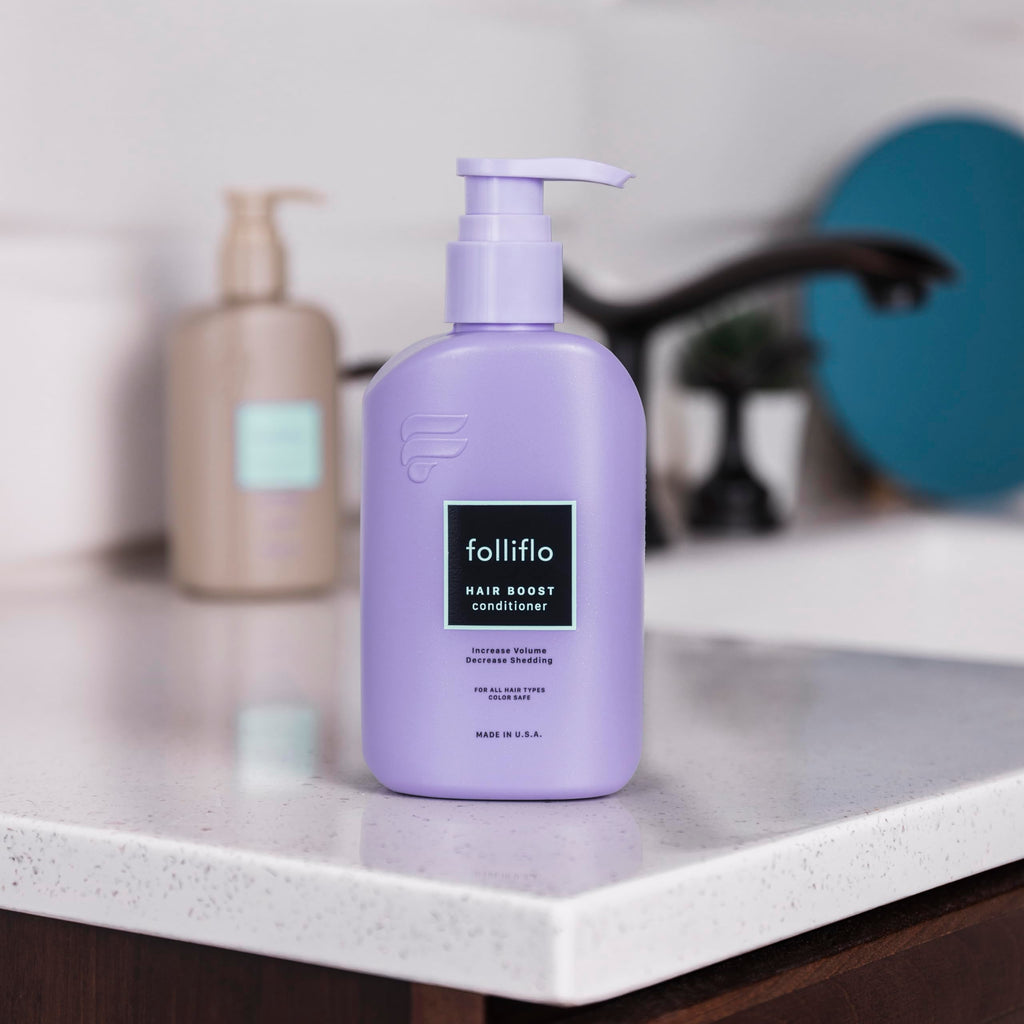 Folliflo Hair Boost Conditioner – Thicker-Looking Hair & Scalp Care | Daily Use Formula (Up to 90 Day Supply)