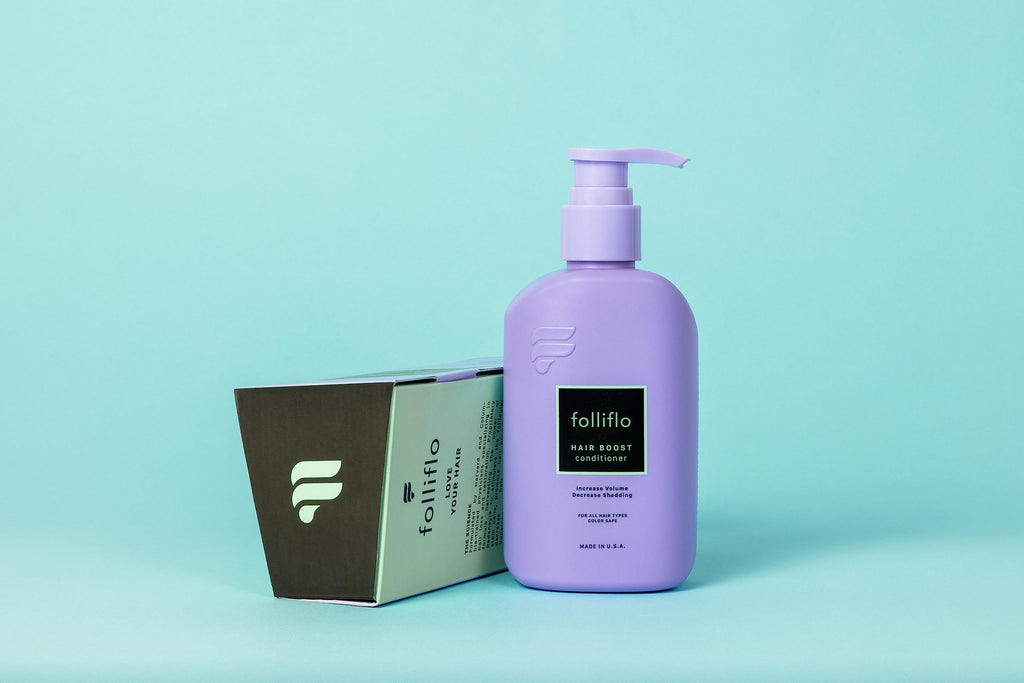 Folliflo Hair Boost Conditioner – Thicker-Looking Hair & Scalp Care | Daily Use Formula (Up to 90 Day Supply)