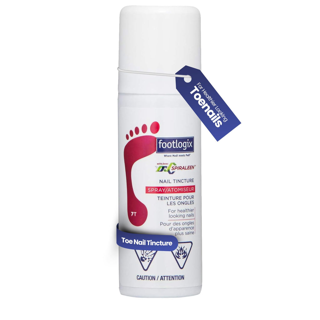 FOOTLOGIX Nail Tincture Spray with Spiraleen – 1.69 Fl Oz