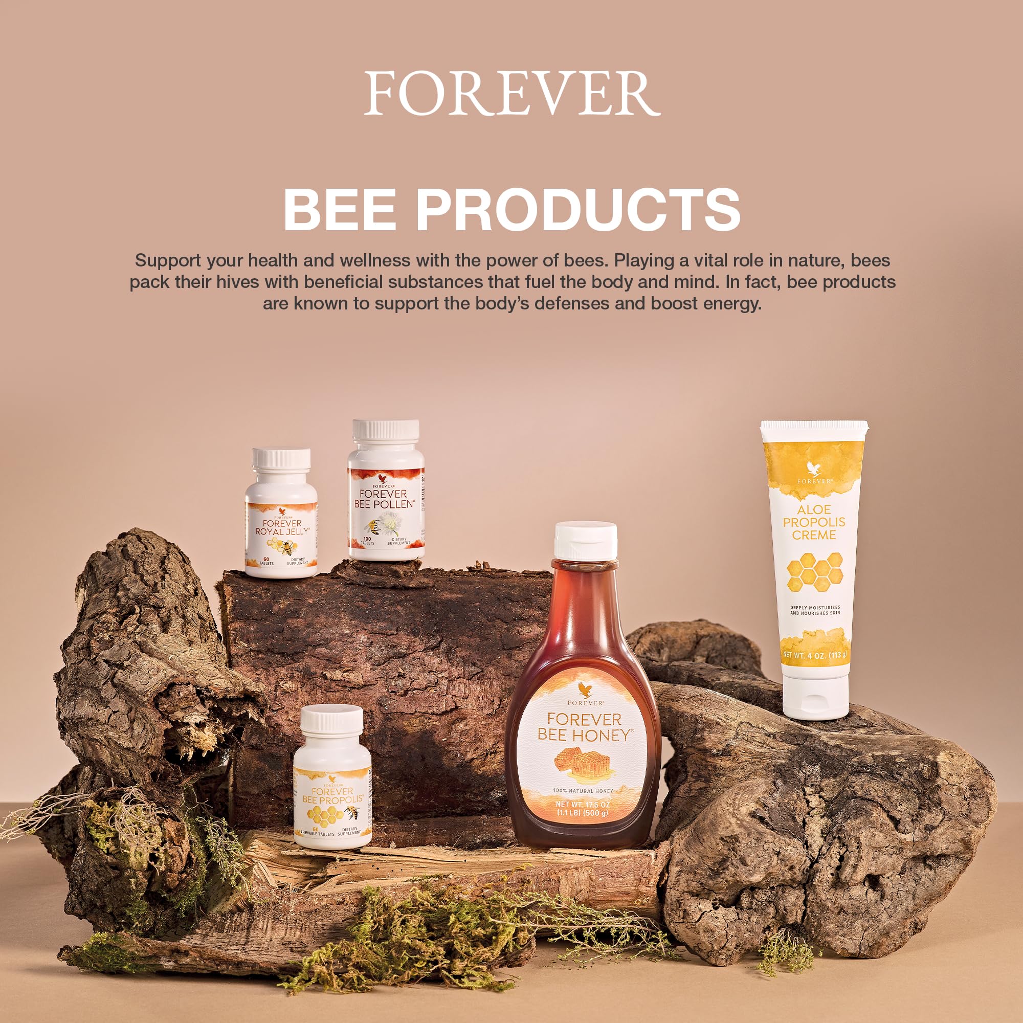 Forever Living Aloe Propolis Creme – Skin Nourishment with Aloe Vera & Bee Propolis (4 oz)