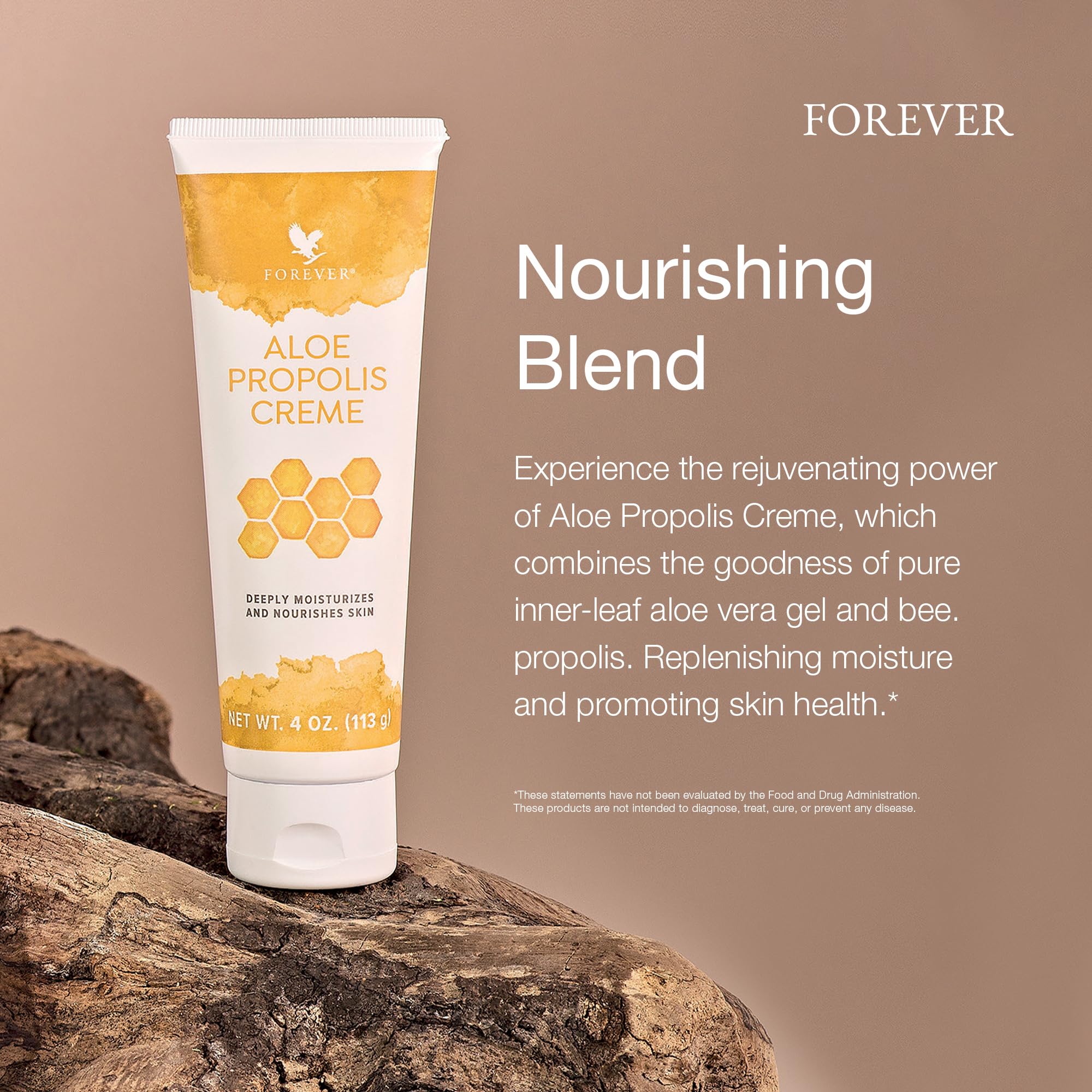 Forever Living Aloe Propolis Creme – Skin Nourishment with Aloe Vera & Bee Propolis (4 oz)