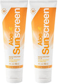 Forever Living Aloe Sunscreen SPF 30 - Water-Resistant Broad Spectrum, 4 fl oz (Pack of 2)