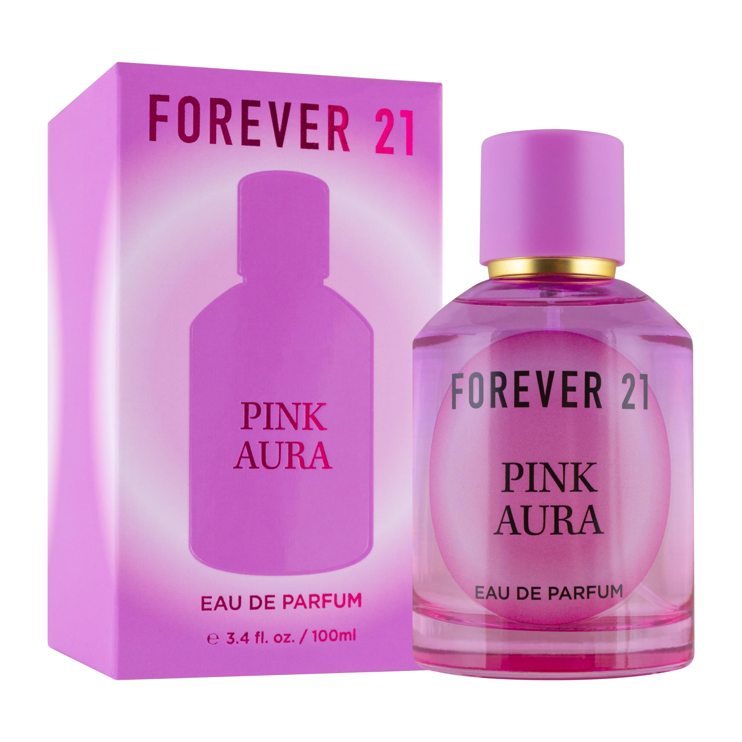 Pink Aura Eau de Parfum 3.4 fl oz for Her - Forever 21