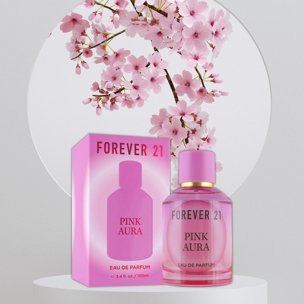 Pink Aura Eau de Parfum 3.4 fl oz for Her - Forever 21