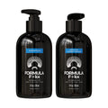 FormulaF=KX Curly Hair Set: Keratin, Aloe & Coffee Seed Extract Shampoo + Conditioner – Sulfate-Free, Ocean Scent, 8oz