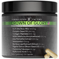 Formulation Factory Crown of Glory 10-in-1 Hair Growth Maximizer – DHT Blocker with Saw Palmetto & Collagen (120 Capsules)