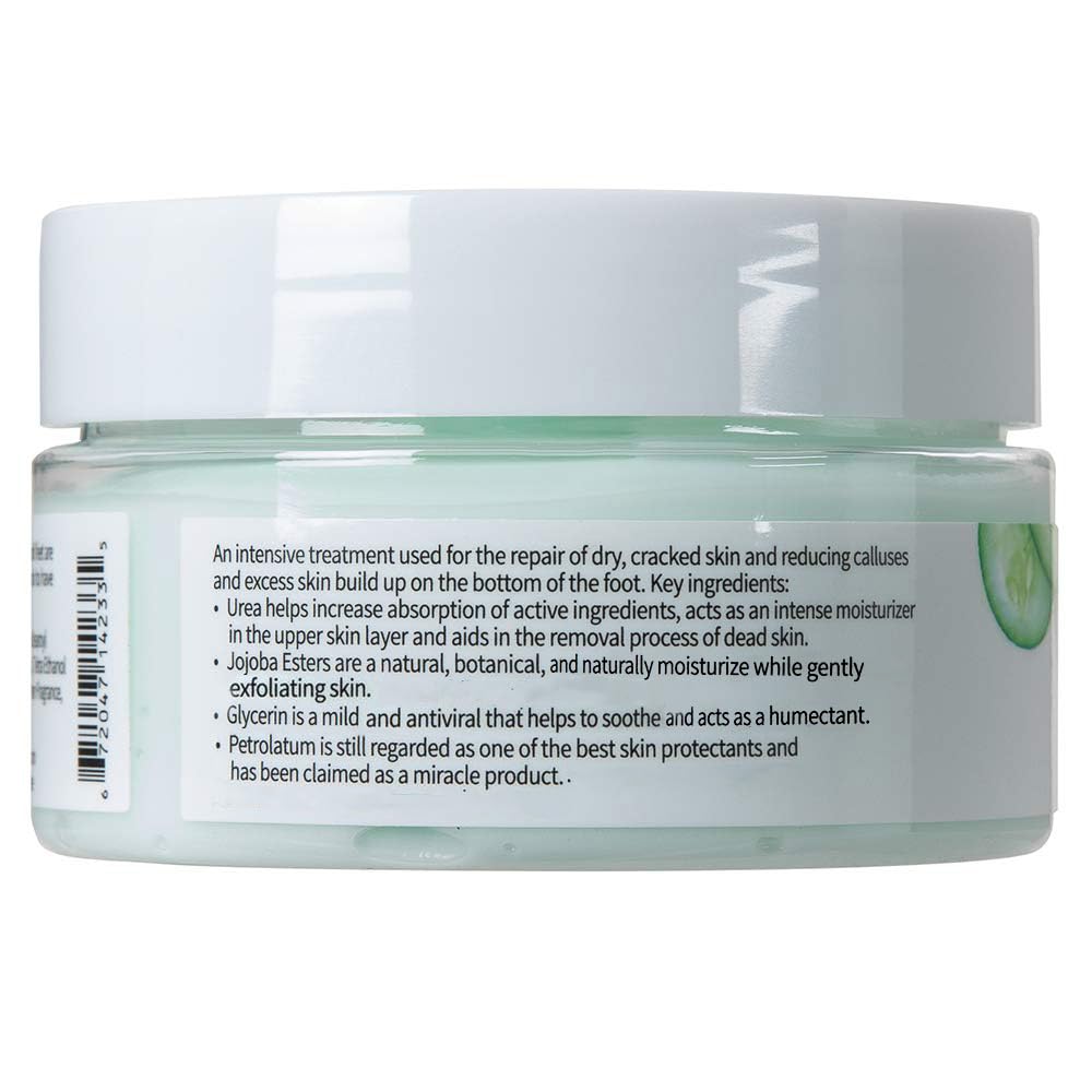 ForPro Professional Collection Cracked Heel Eliminator – Fresh Cucumber Scent, Intensive Heel Repair (3.3 oz)