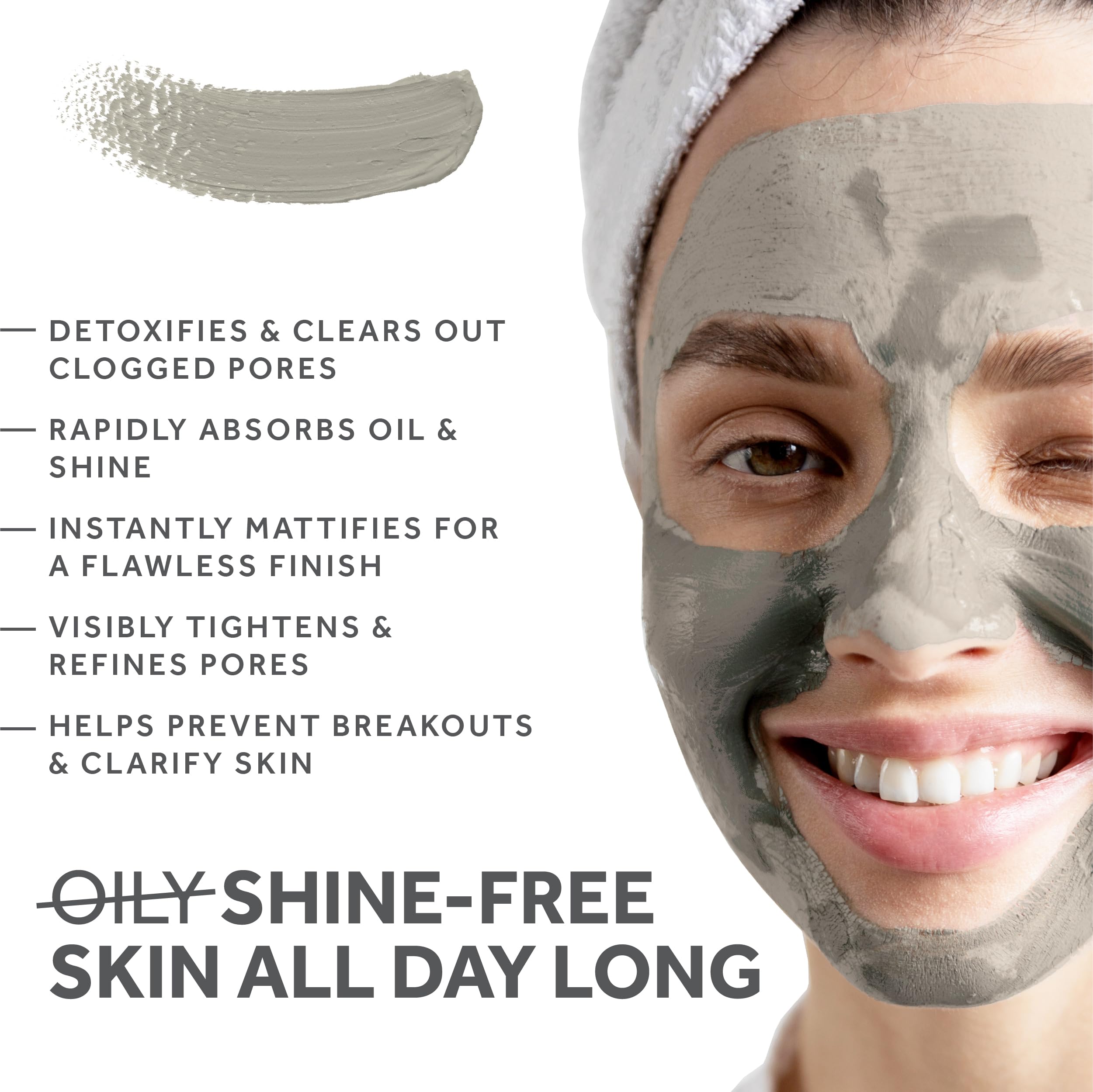 FOSSIL POWER Bentonite Clay Powder 2 lb – Pure, Food Grade DIY Skincare