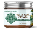 Wild Yam Peace & Harmony Cream | Four Elements 4E – Organic, USA-Made Herbal Balance