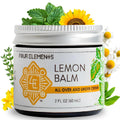 Four Elements 4E Lemon Balm Face Moisturizer Cream – 2 oz | Organic Lemon Balm, Chamomile, Shea Butter & Vitamin E
