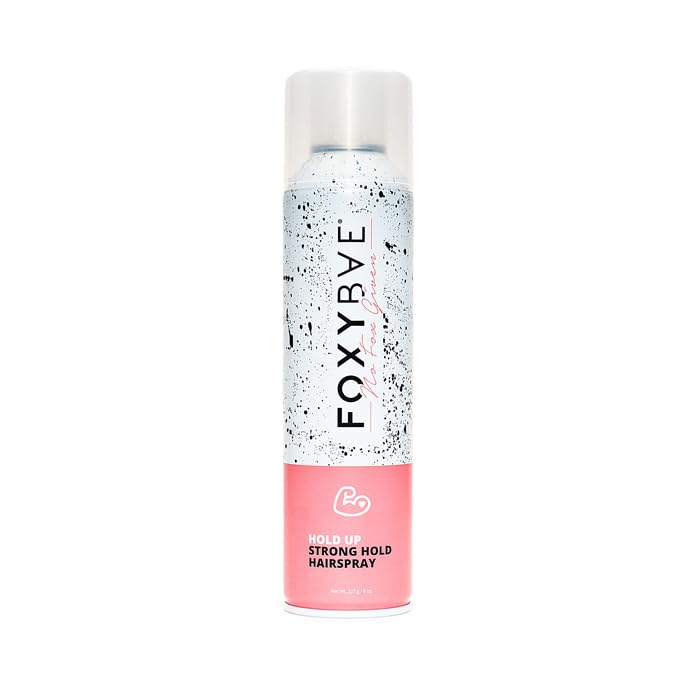 FoxyBae Hair Spray for Women | Volumizing Flexible Hold & Frizz Control - 8 Fl Oz