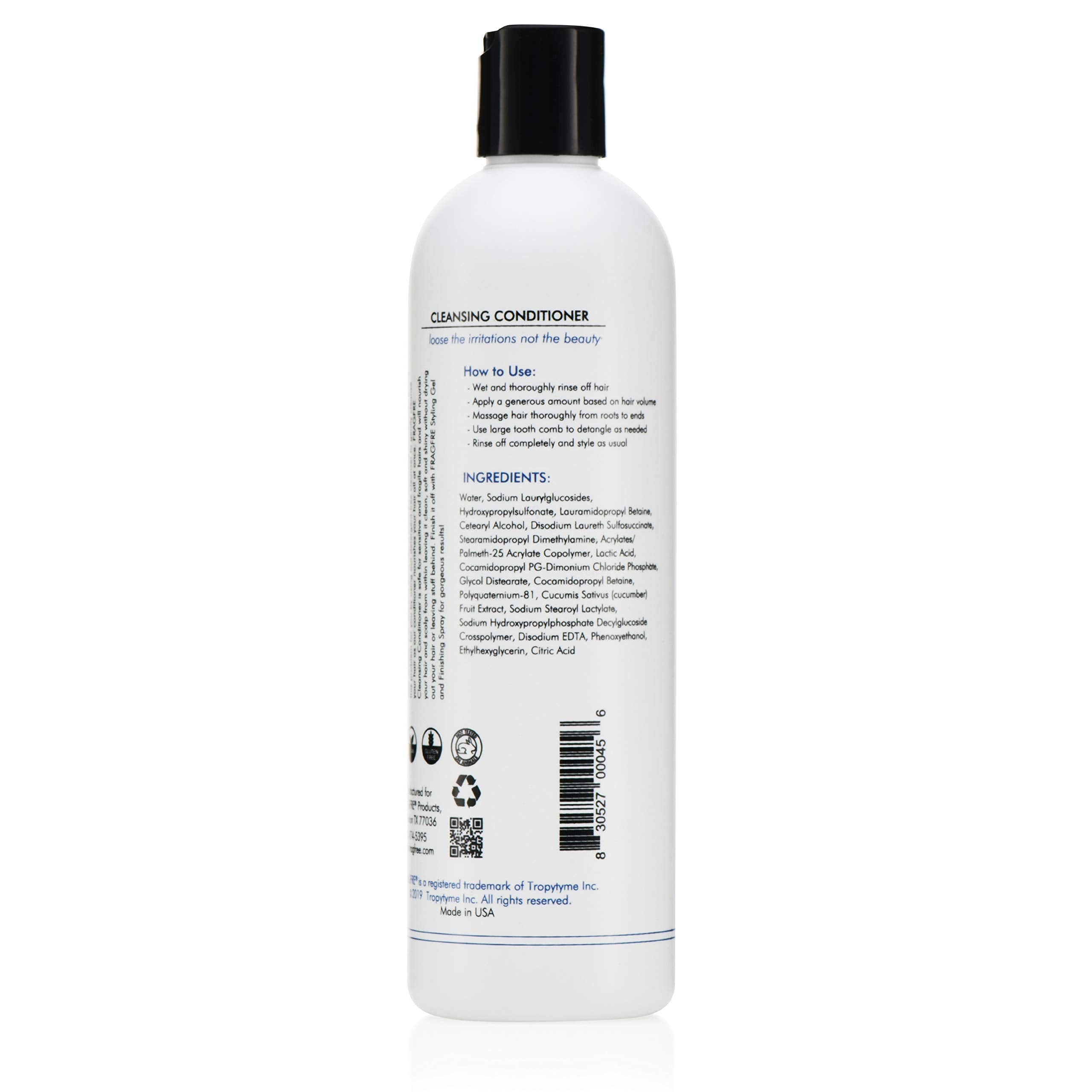 FRAGFRE Cleansing Conditioner for Fine Hair – 2-Pack Gift Set | Sulfate Free & Fragrance Free