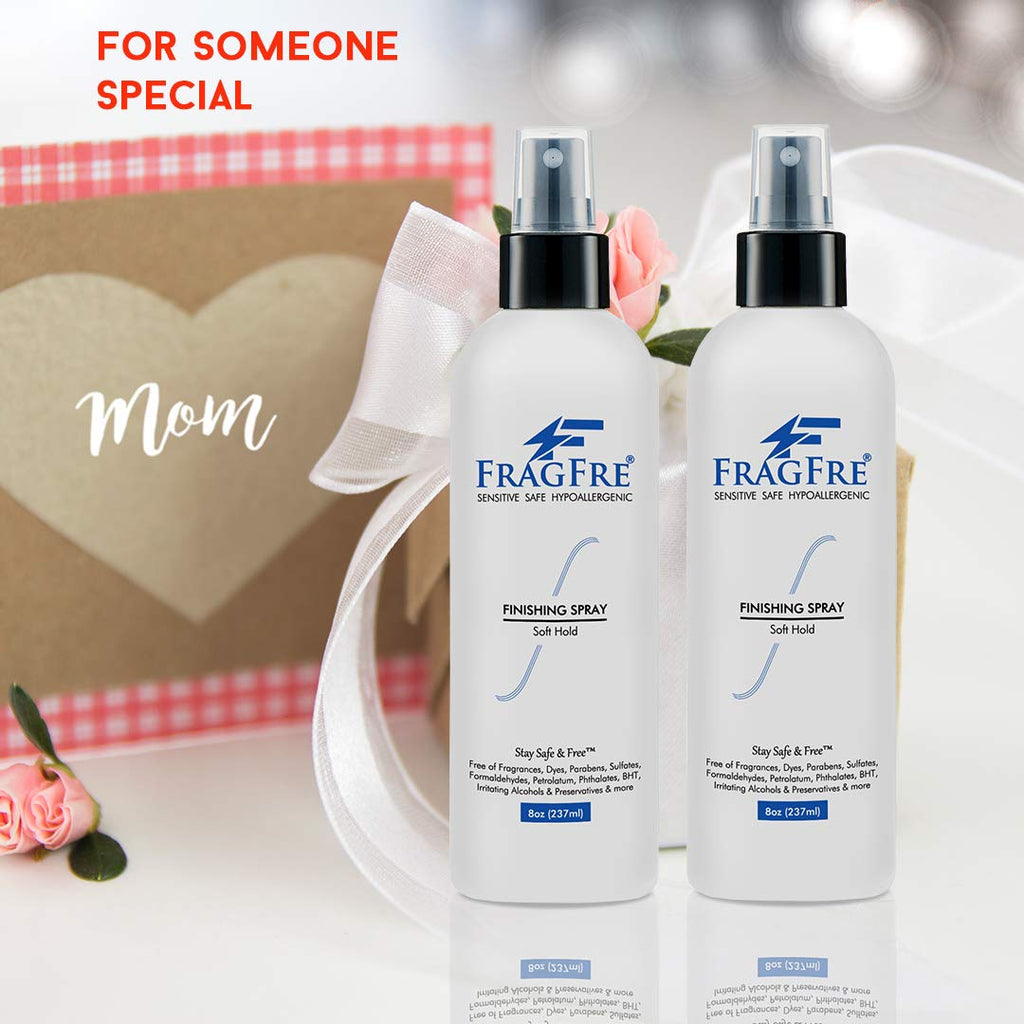 FRAGFRE Hair Finishing Spray 8 oz – Flexible Hold, Fragrance Free, Hypoallergenic