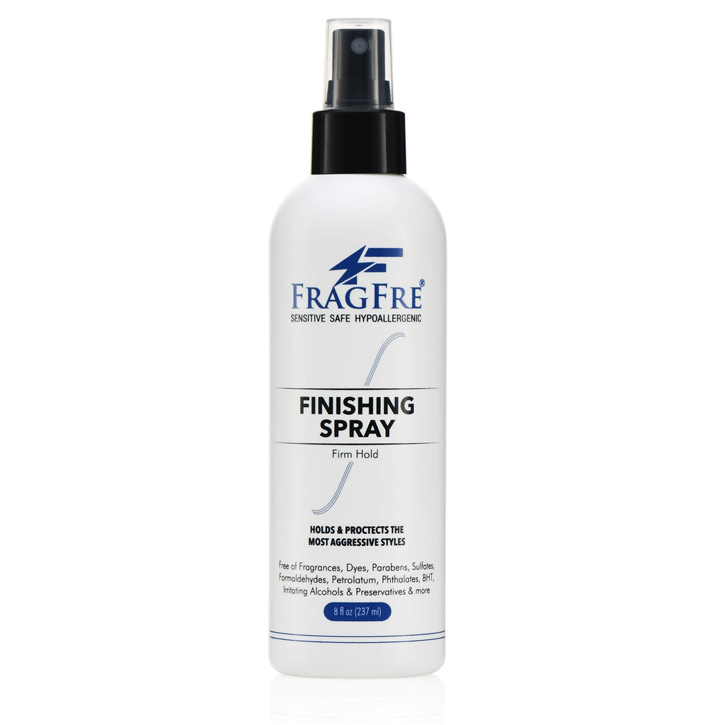 FRAGFRE Hair Finishing Spray – Fragrance-Free, Hypoallergenic, 8 oz