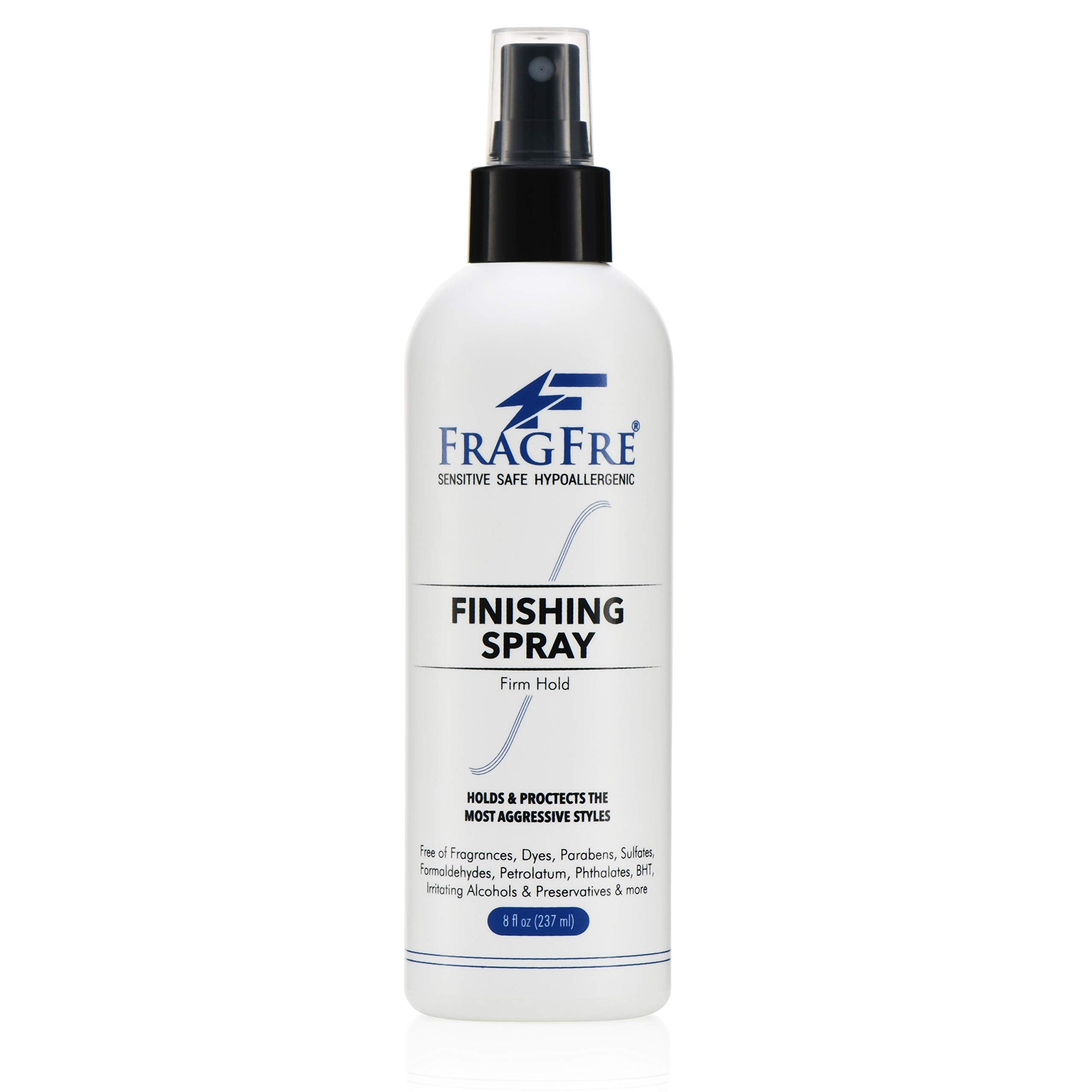 FRAGFRE Hair Finishing Spray – Fragrance-Free, Hypoallergenic, 8 oz