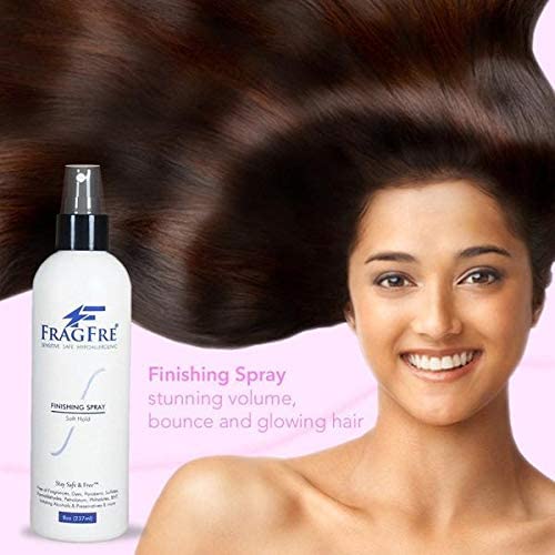 FRAGFRE Hair Finishing Spray 8 oz – Flexible Hold, Fragrance Free, Hypoallergenic