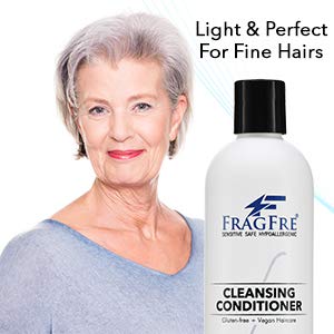FRAGFRE Cleansing Conditioner for Fine Hair – 2-Pack Gift Set | Sulfate Free & Fragrance Free