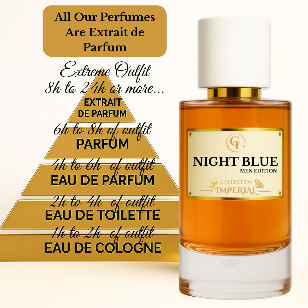 FRAGRANCES BY SASSO La Nuit De Lui Extrait de Parfum for Men – 50ml, Long-Lasting, French-Made Alternative to Best Brand