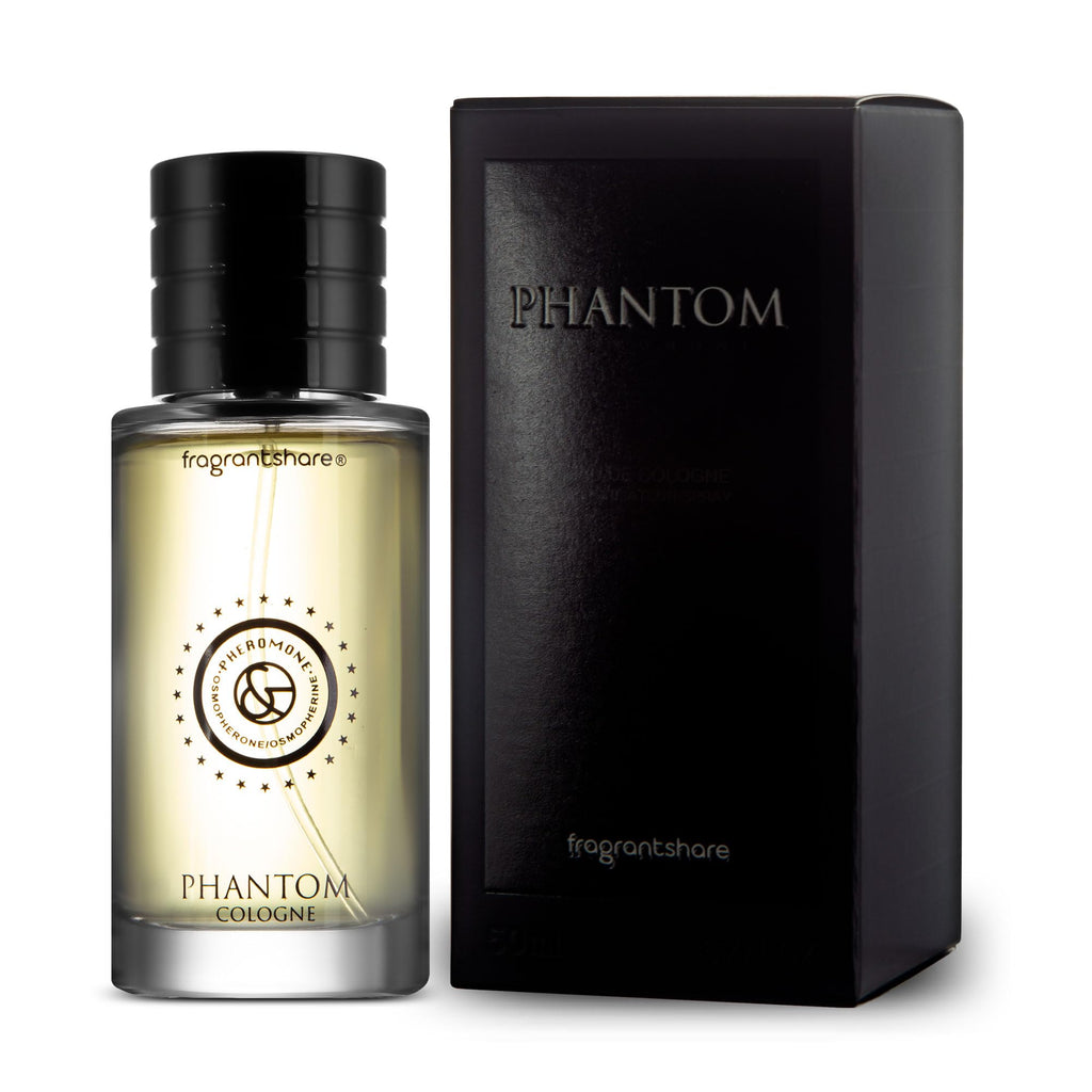 FragrantShare Phantom Men’s Cologne – Pheromone Perfume, Woody Aromatic, 50 mL