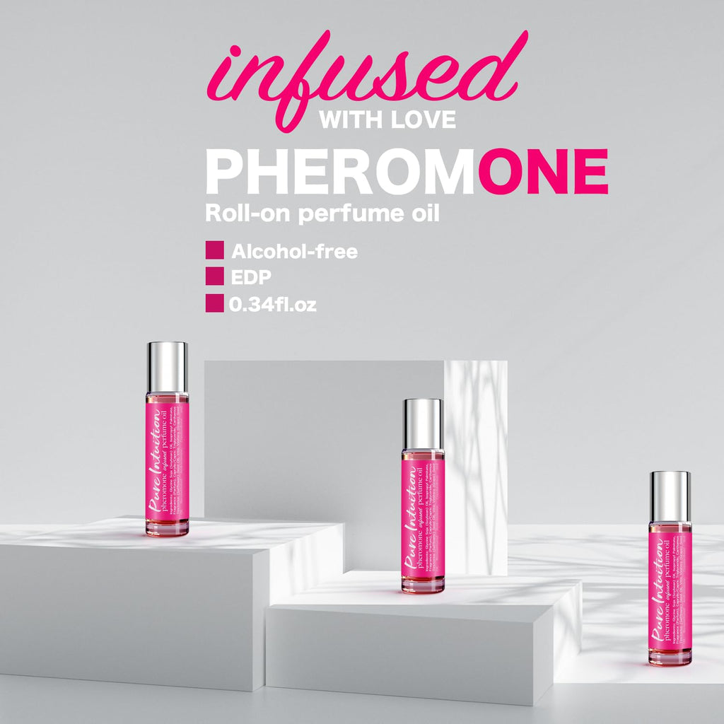 FragrantShare Roll-On Perfume Oil for Women – Alcohol-Free Pheromone Cologne, 0.34 fl oz (10 mL) TSA Ready