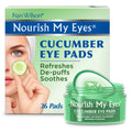 Fran Wilson Nourish My Eyes Cucumber Eye Pads – Pack of 12 (36 total) for Gentle Eye Care