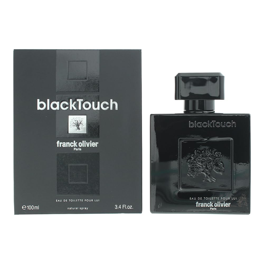 Franck Olivier Black Touch for Men EDT Spray – 3.3 oz
