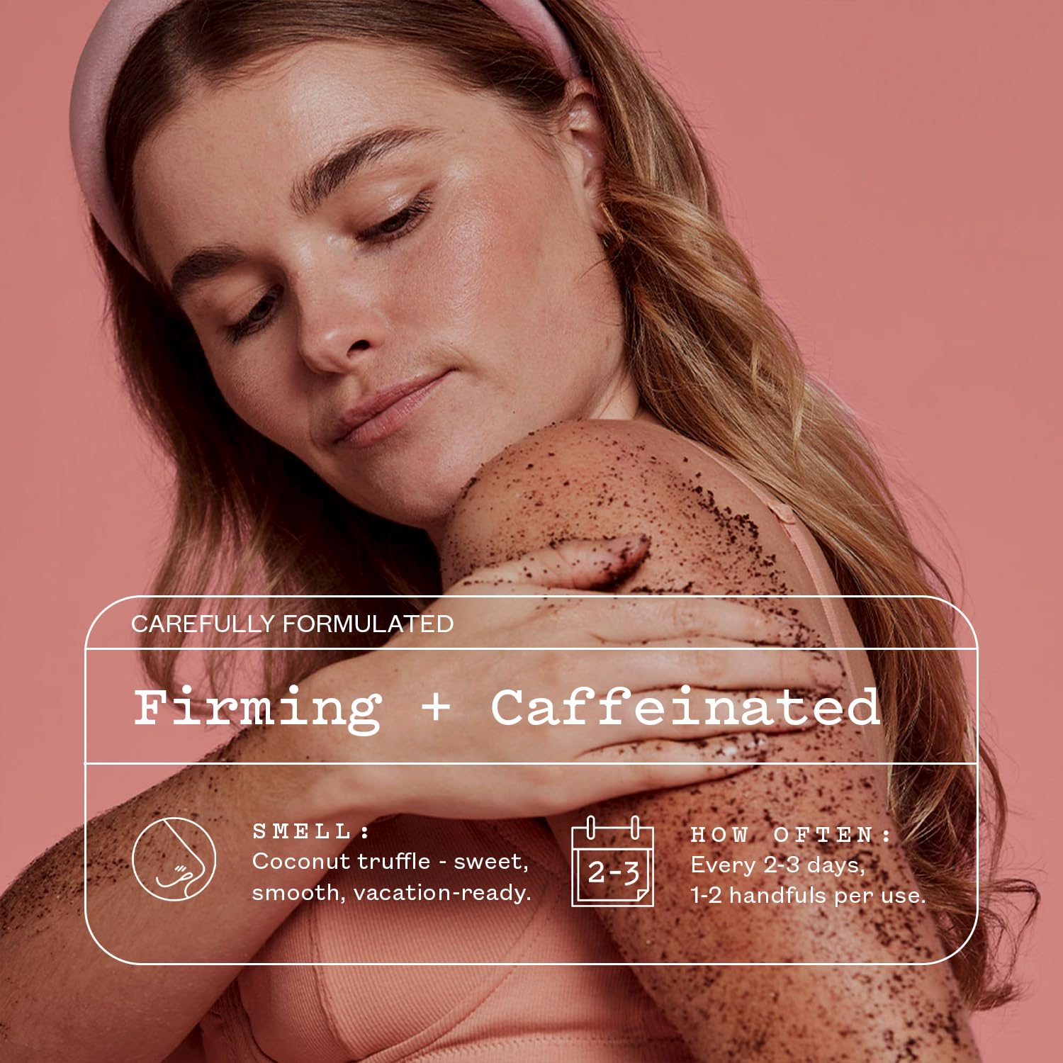 Frank Body Coconut Coffee Scrub | Natural, Vegan, Cruelty-Free Exfoliating Body Scrub with Coffee Grinds, Grapeseed Oil, Coconut Oil, and Jojoba Beads | 7.05 oz / 200 g