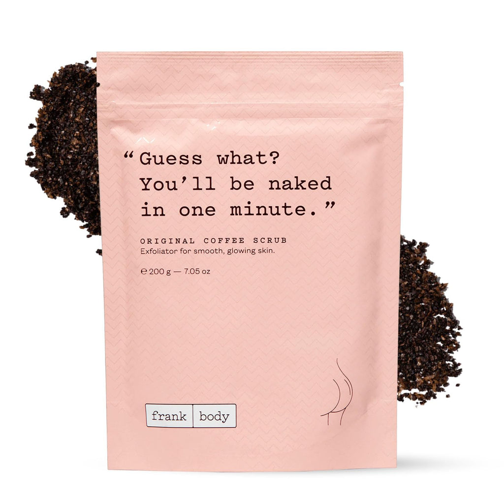 Frank Body Original Coffee Scrub – 7.05oz | Natural & Cruelty-Free Exfoliating Body Scrub